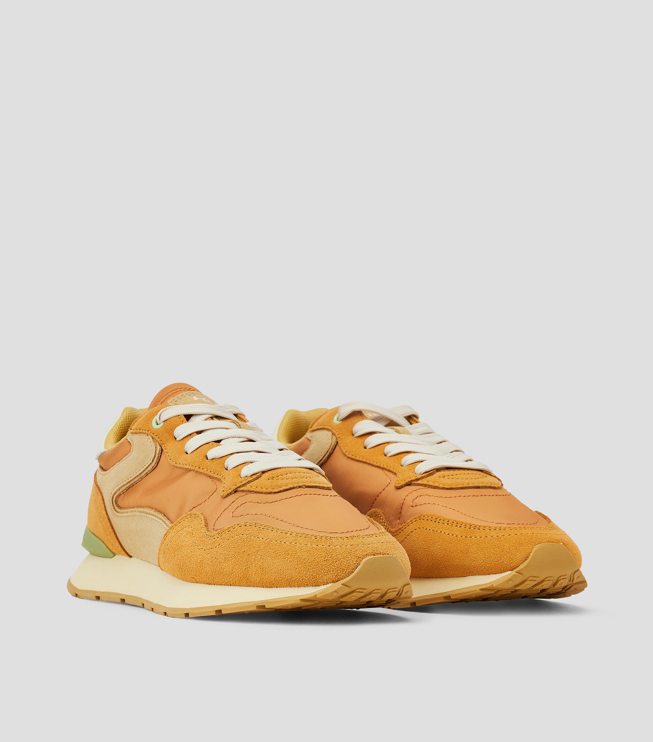 Tenis casuales City Retro en piel y textil Hombre
